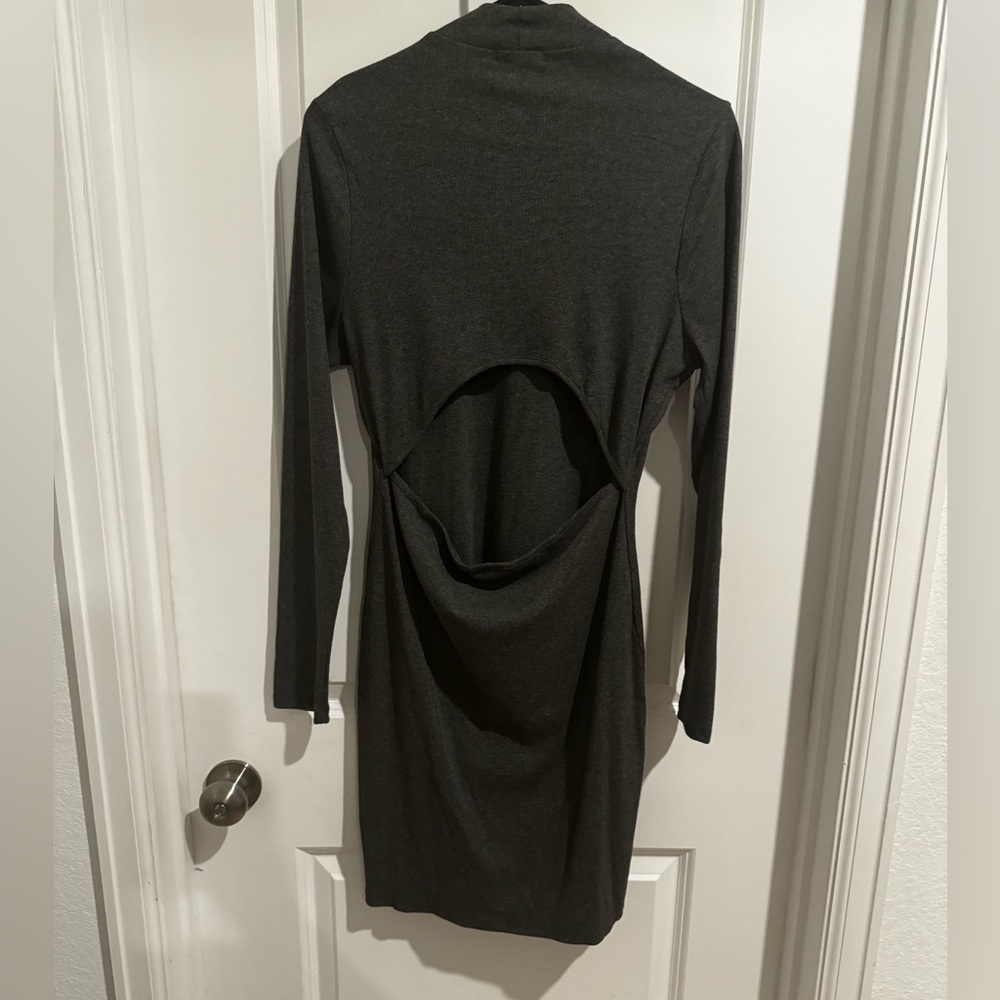 FN RIBBED DRESS - Picture 4 of 6